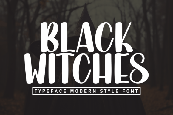 Black Witches Font for Creative Makers