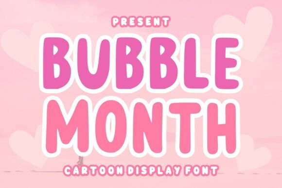 Bubble Month Font Review