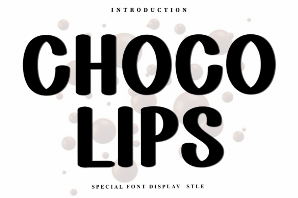 Choco Lips Font for Bold Campaigns