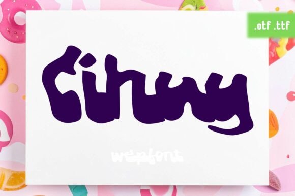 Cihuy: A Playful Display Font for Bold Campaigns