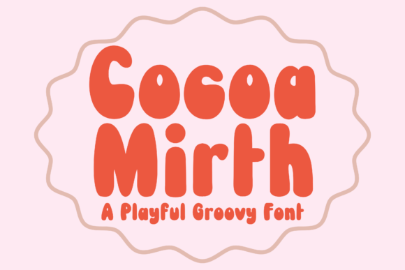 Cocoa Mirth Font for Creative Projects