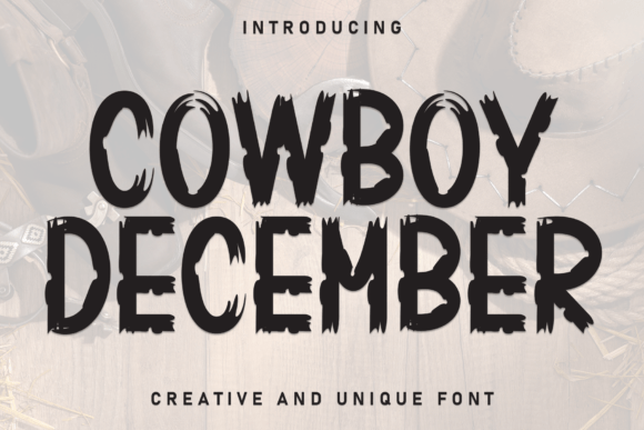 Cowboy December Font Review