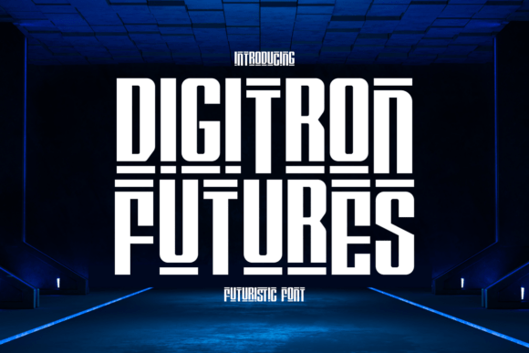 Digitron Futures: A Bold Font for Modern Campaigns