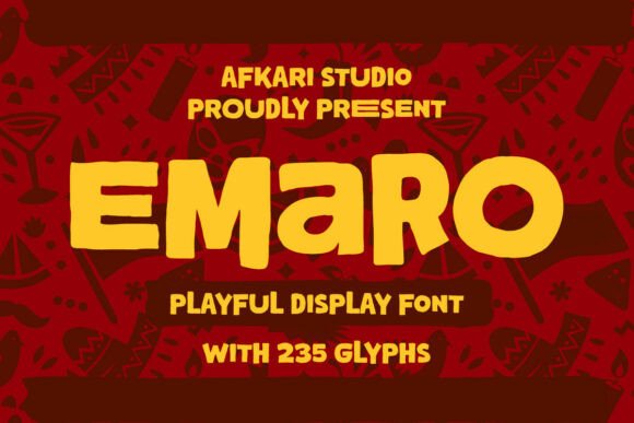 Emaro Font for Creative Design