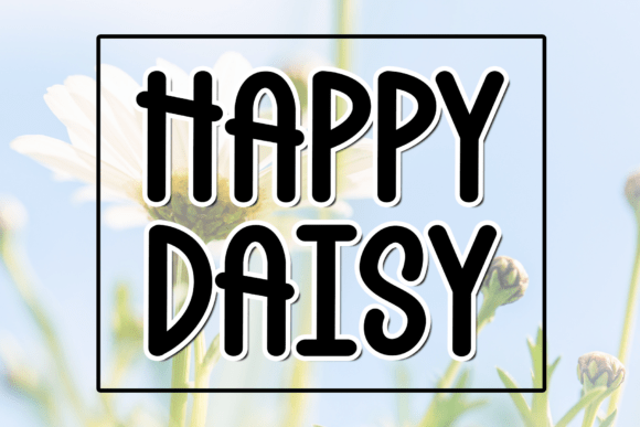 Happy Daisy Font for Elegant Design