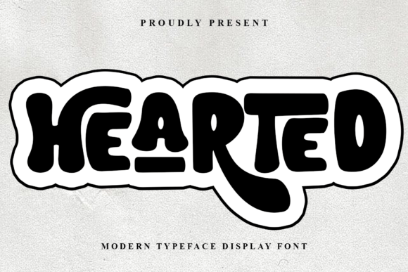Hearted Font for Bold Branding