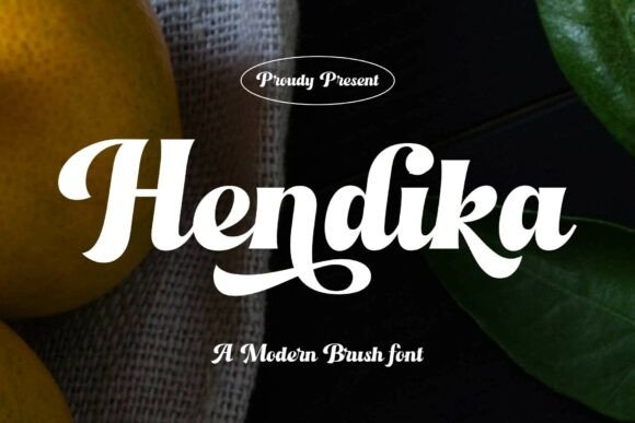 Hendika Font: Vintage Script for Editorial Design