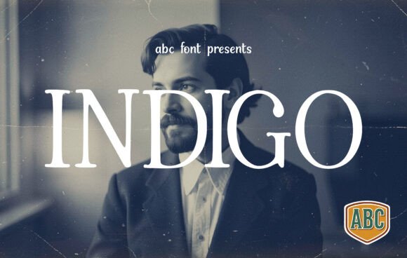 Indigo: A Premium Display Font