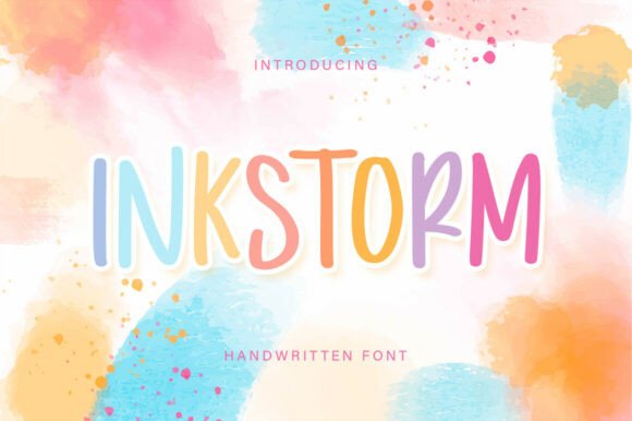 Inkstorm: A Vibrant Font for Business Branding