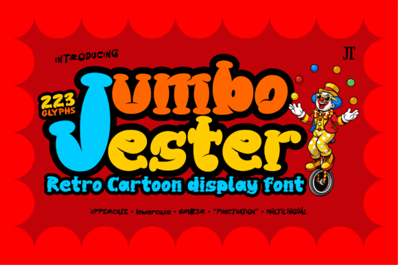 Jumbo Jester Font for Creative Brands