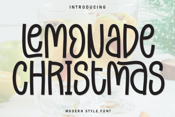 Lemonade Christmas Font
