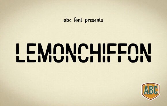 Lemonchiffon Font for Business Branding