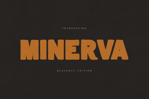 Minerva Blackout Font Review
