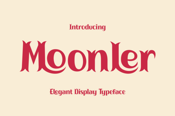 Moonler: A Font for Elegant Branding