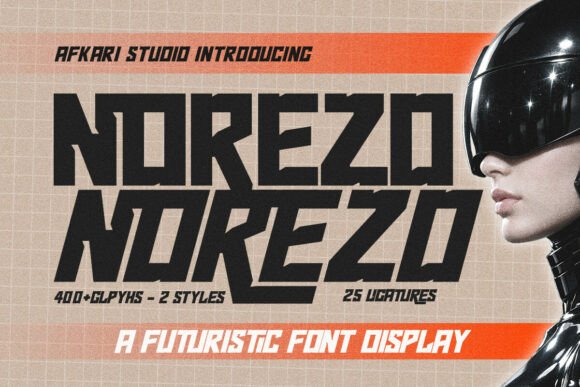 Norezo Font: Modern Display Type