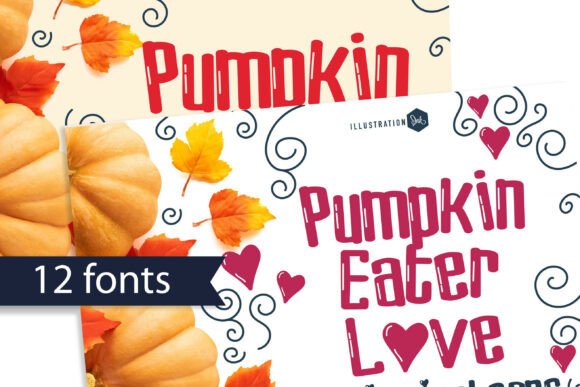 Pumpkin Eater Font for Autumn Branding