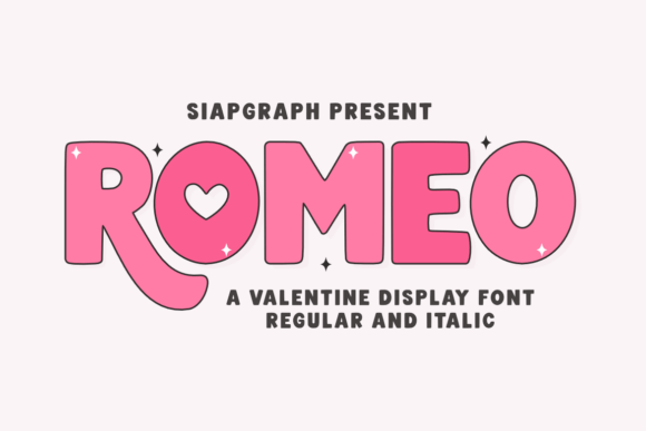 Romeo Font: A Playful Typographic Choice