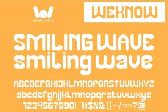 Smiling Wave Font Review