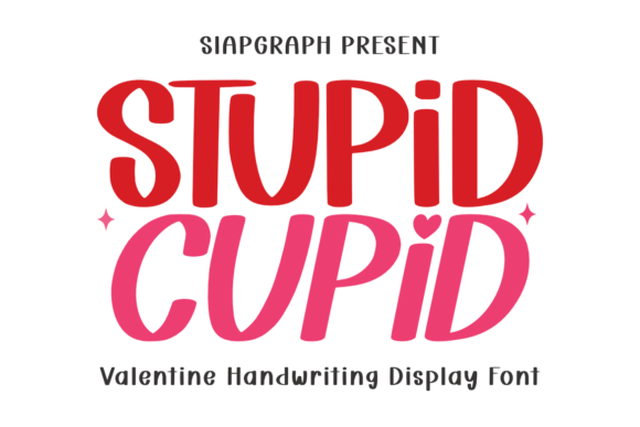 Stupid Cupid Font for Web Design