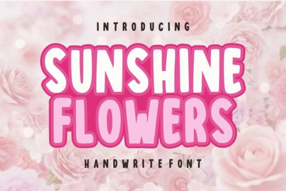 Sunshine Flowers Font