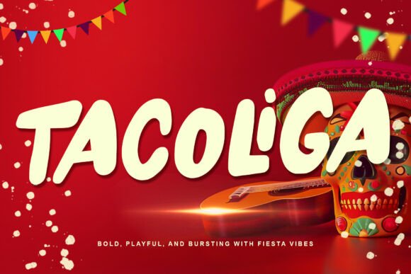 Tacoliga: A Bold Font for Business Branding