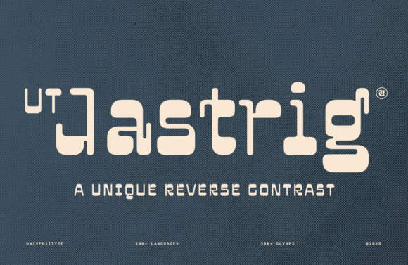 Ut Jastrig Font for Creative Projects