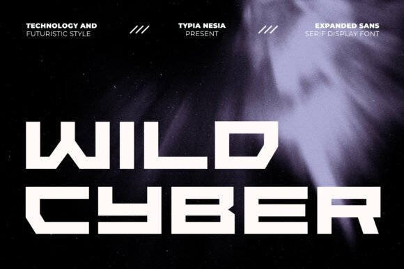 Wild Cyber Font for Bold Design